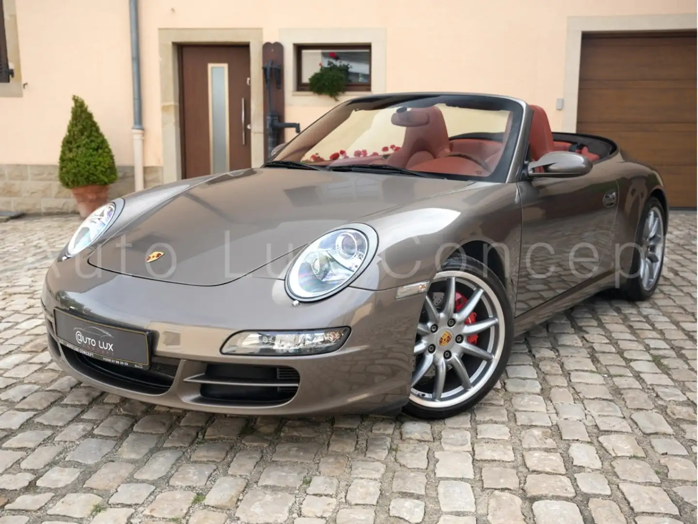 Porsche 997 911 Carrera S Cabrio/Tiptronic/X51_WLS/Chrono Brun - 1