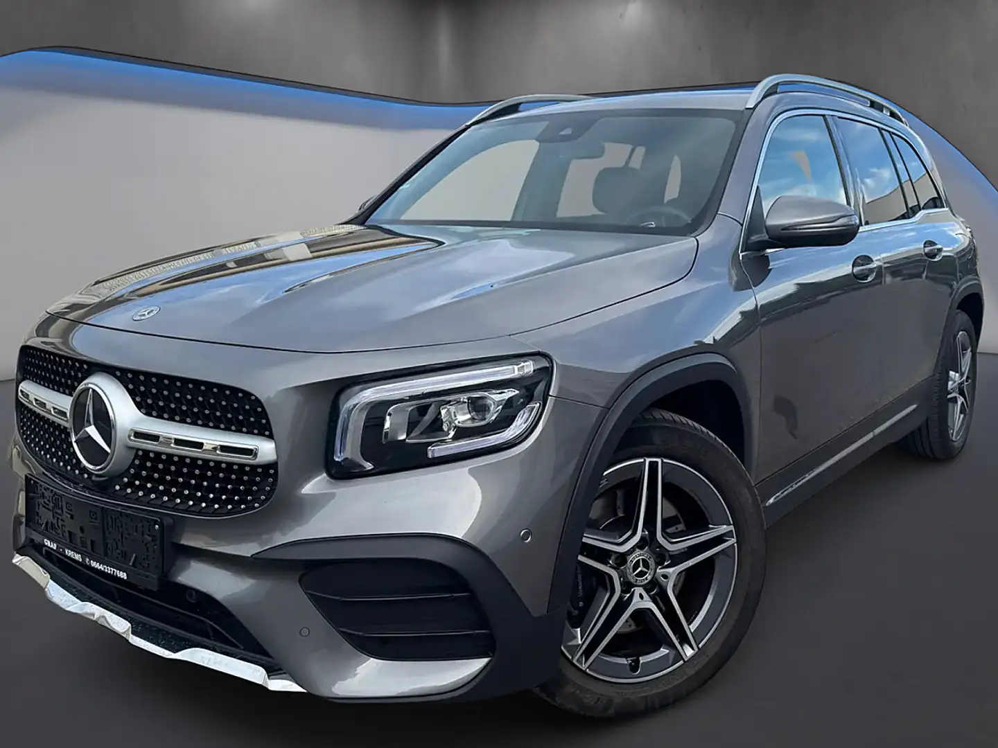 Mercedes-Benz GLB 220 d AMG Line Aut. *Alcantara*LED*Kamera*Navi* Grau - 1
