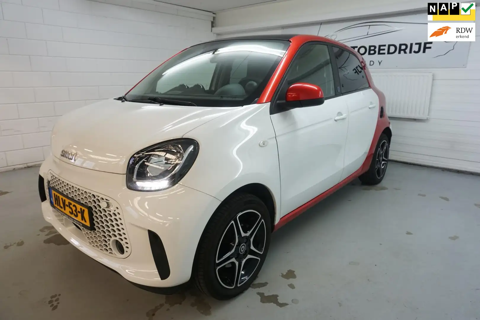 smart forFour EQ Comfort PLUS 18 kWh /PANORAMA / CAMERA / AIRCO Wit - 1