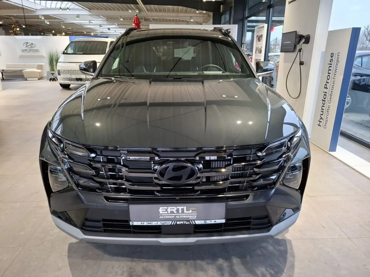 Hyundai TUCSON MJ25 1.6 T-GDi 48V 7-DCT 2WD Prime + Panoramadach Grün - 2