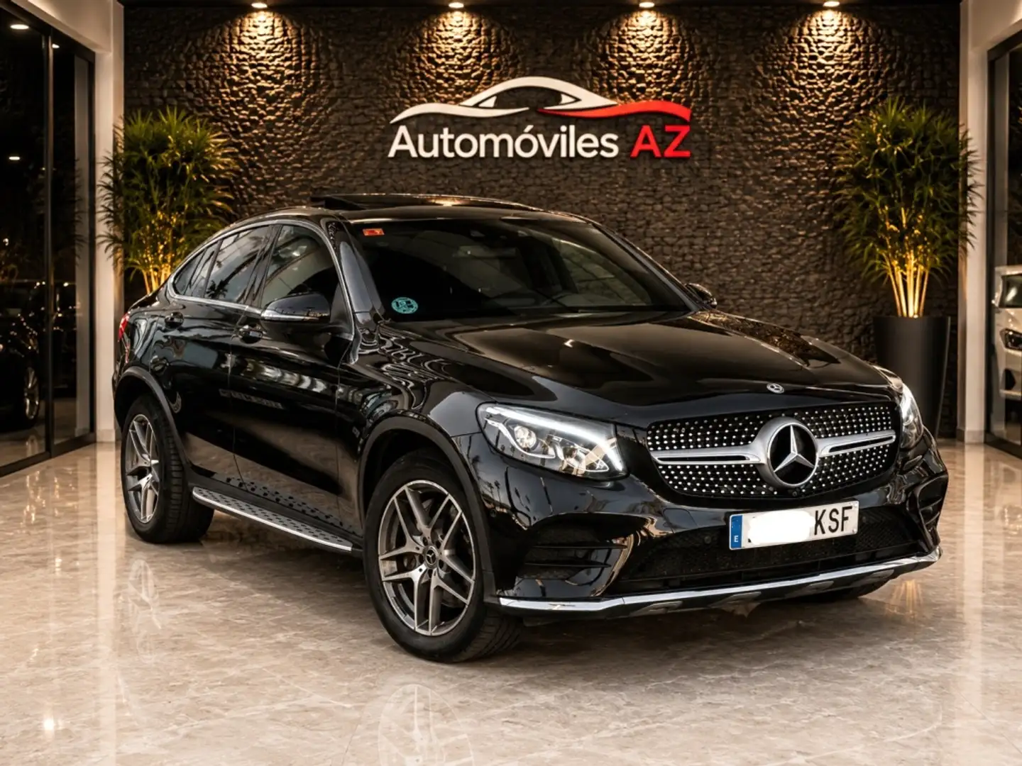 Mercedes-Benz GLC 250 Coupé 250d 4Matic Aut. Negro - 2