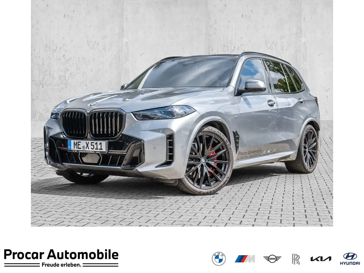 BMW X5 xDrive30d M-Sport + H/K + Head Up + Driv. Ass. + A Grau - 1