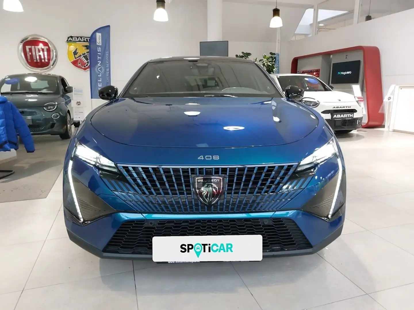 Peugeot 408 Hybrid 145 e-DCS6 GT Blau - 2
