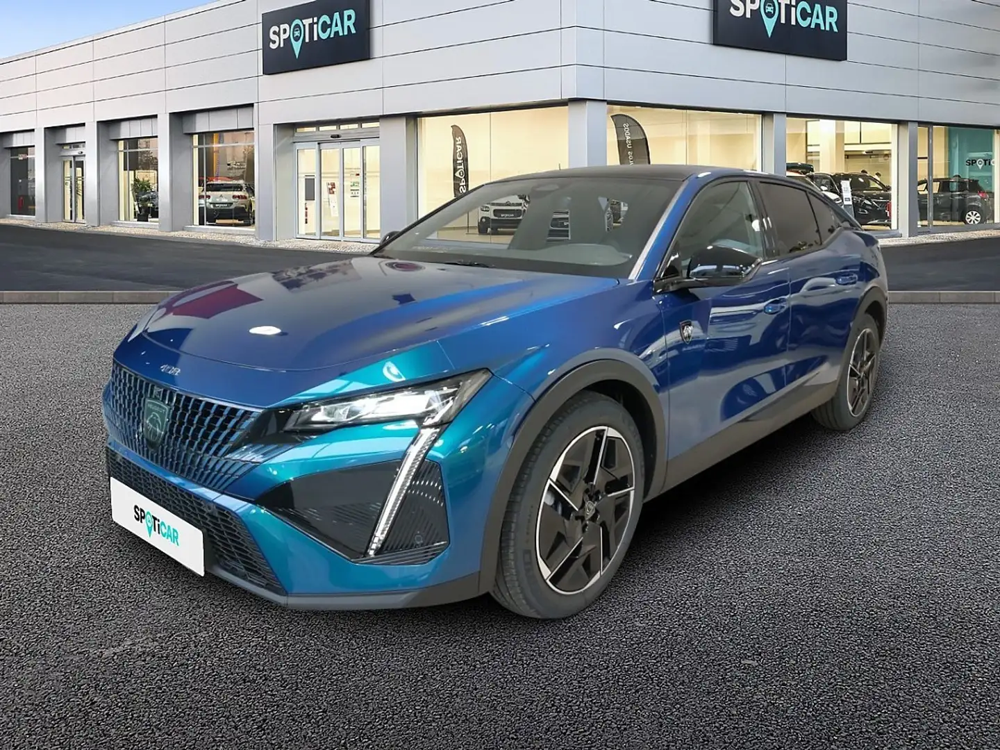 Peugeot 408 Hybrid 145 e-DCS6 GT Blau - 1