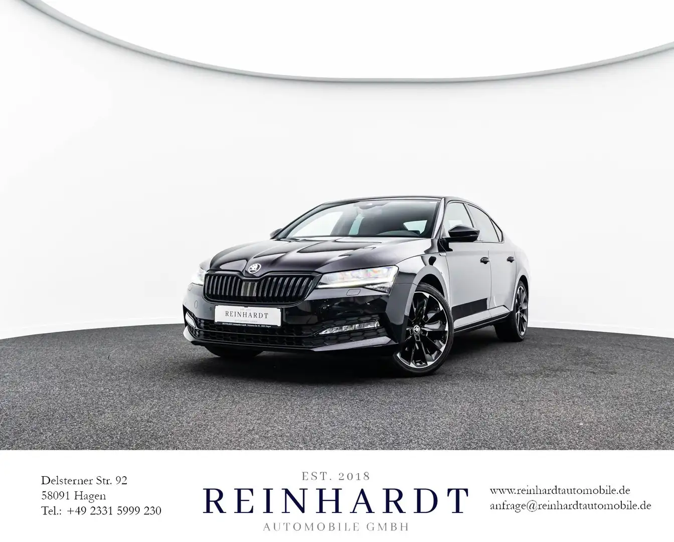 Skoda Superb LIMOUSINE 2.0TSi SPORTLINE ACC/PANO/DCC Schwarz - 1