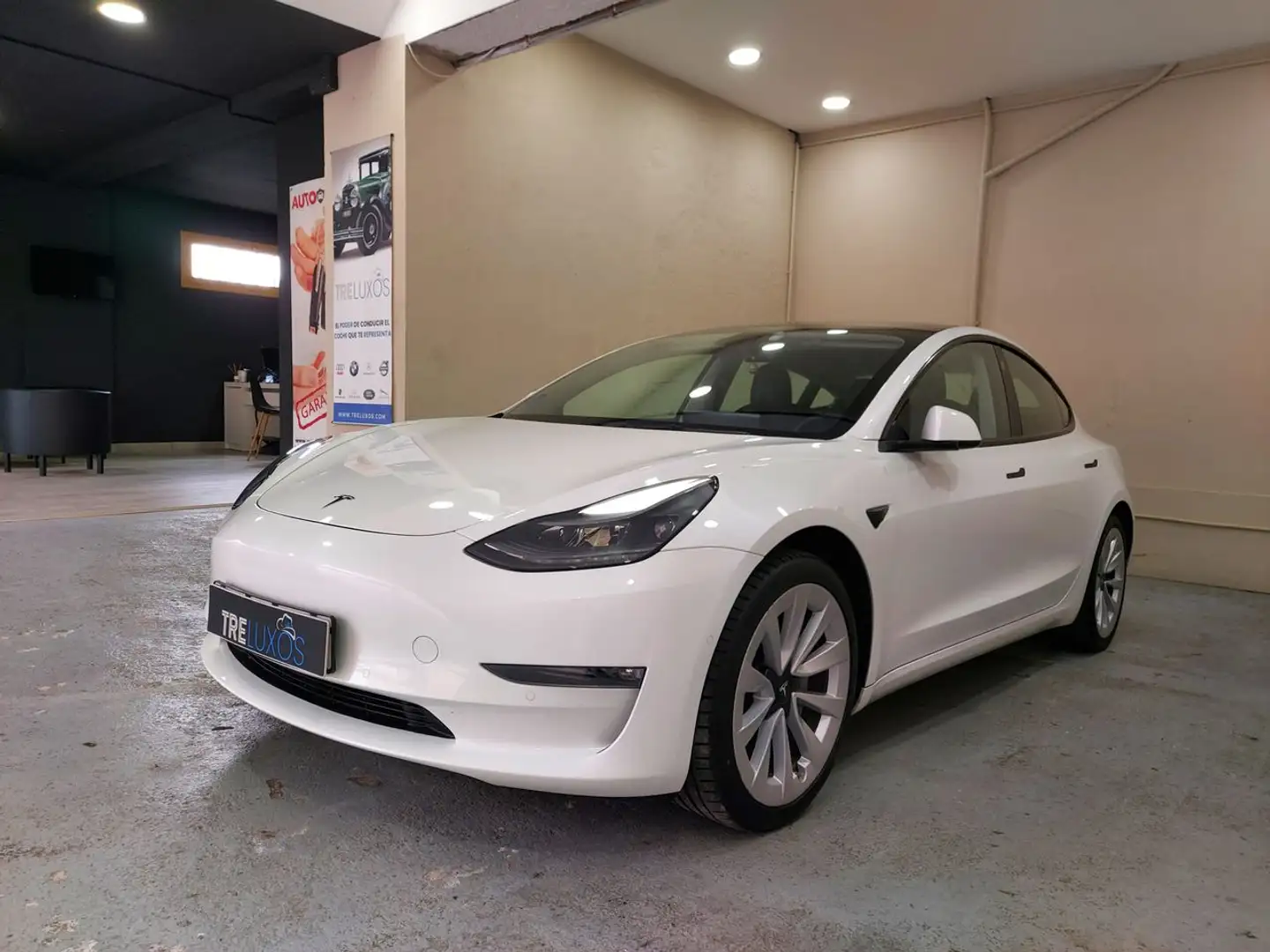 Tesla Model 3 Gran Autonomia AWD Blanc - 1