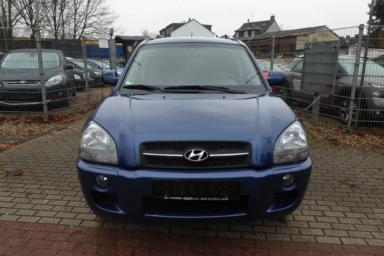 Hyundai TUCSON 2.0 GLS/ LPG Gas/ Voll Leder/ SHZ/ TOP! Blau - 2