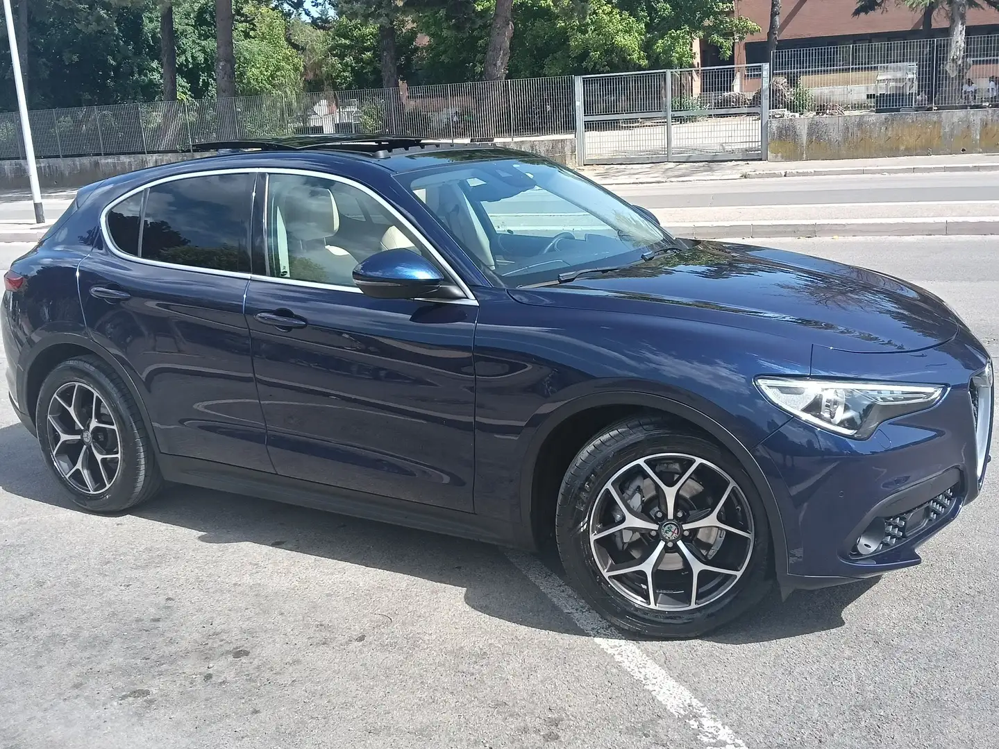 Alfa Romeo Stelvio 2.2 Executive con pack lusso tetto Azul - 2