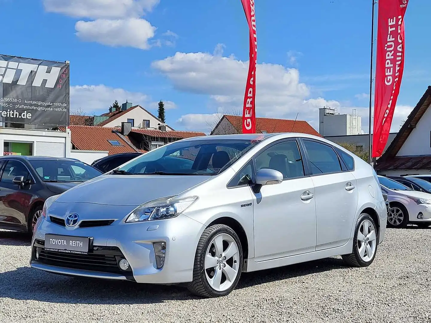 Toyota Prius (Hybrid) Executive - Navi - Einparkassistent Zilver - 2