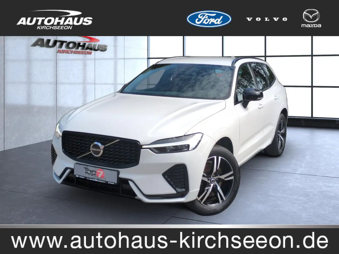 Volvo XC60 B4 (Benzin) R-Design 2WD Automatik Bluetooth Blanco - 1