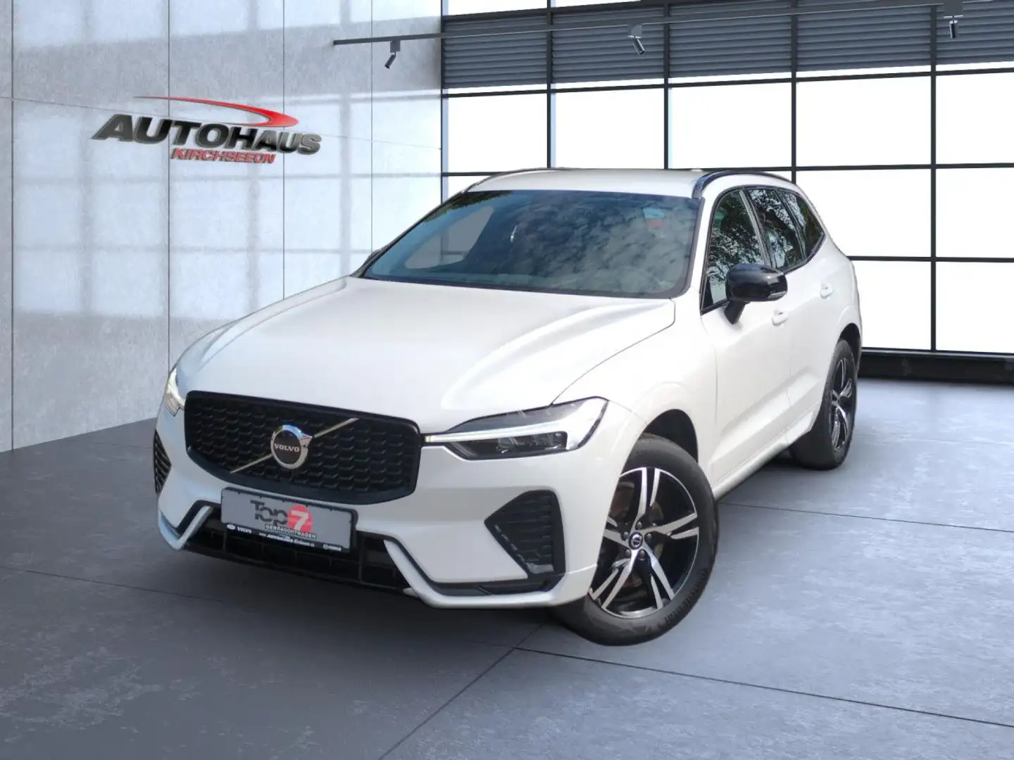Volvo XC60 B4 (Benzin) R-Design 2WD Automatik Bluetooth Blanco - 2