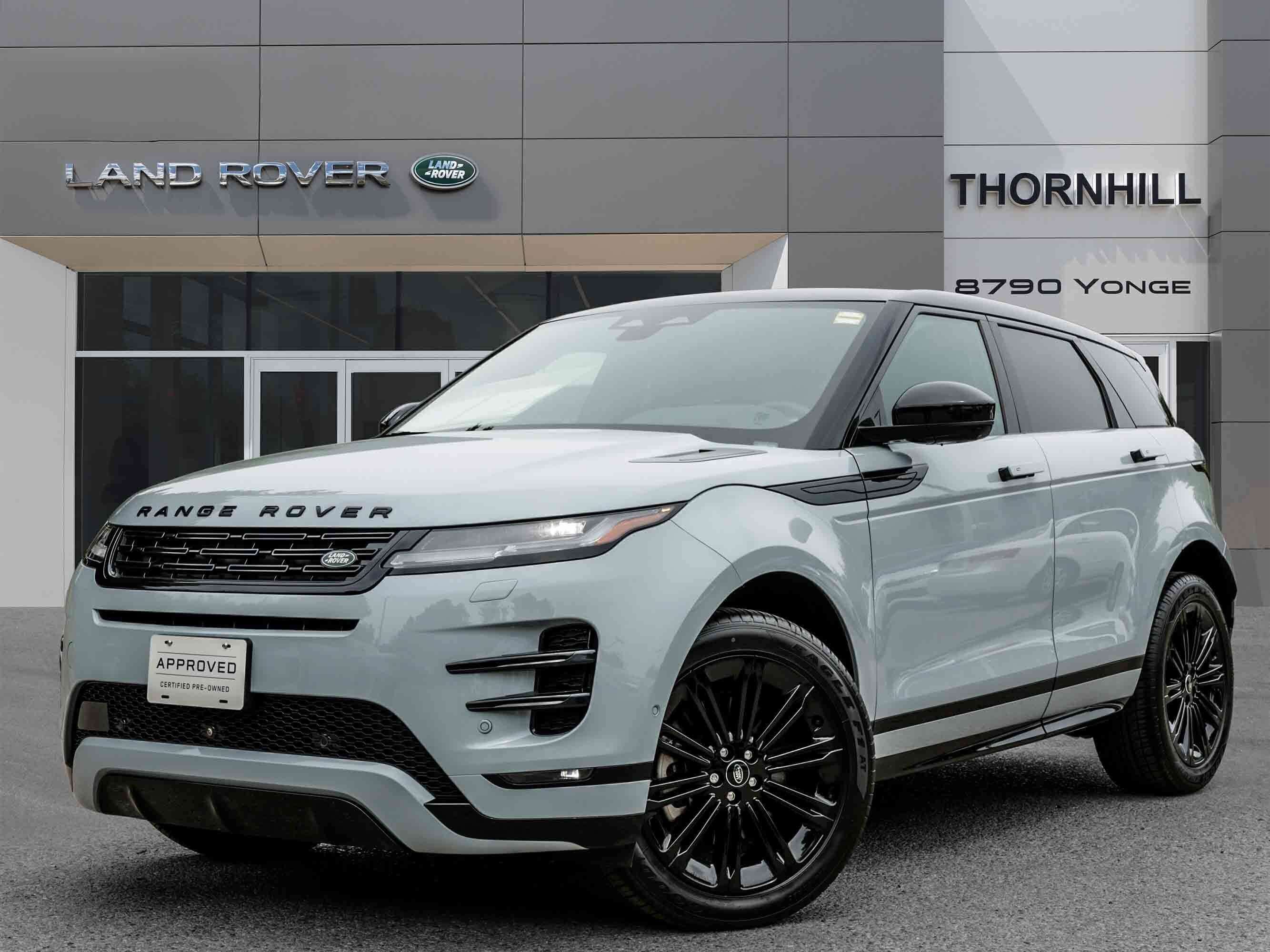 2025 Land Rover Range Rover Evoque P250 DYNAMIC SE 5YR/160KM CPO!! 4.80% 84 MONTHS!!