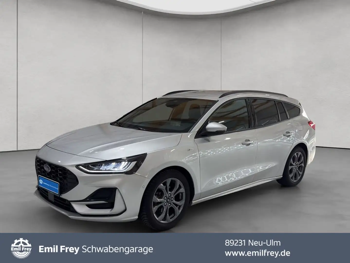 Ford Focus Turnier 1.0 EcoBoost Hybrid ST-LINE X *AHK* Zilver - 1