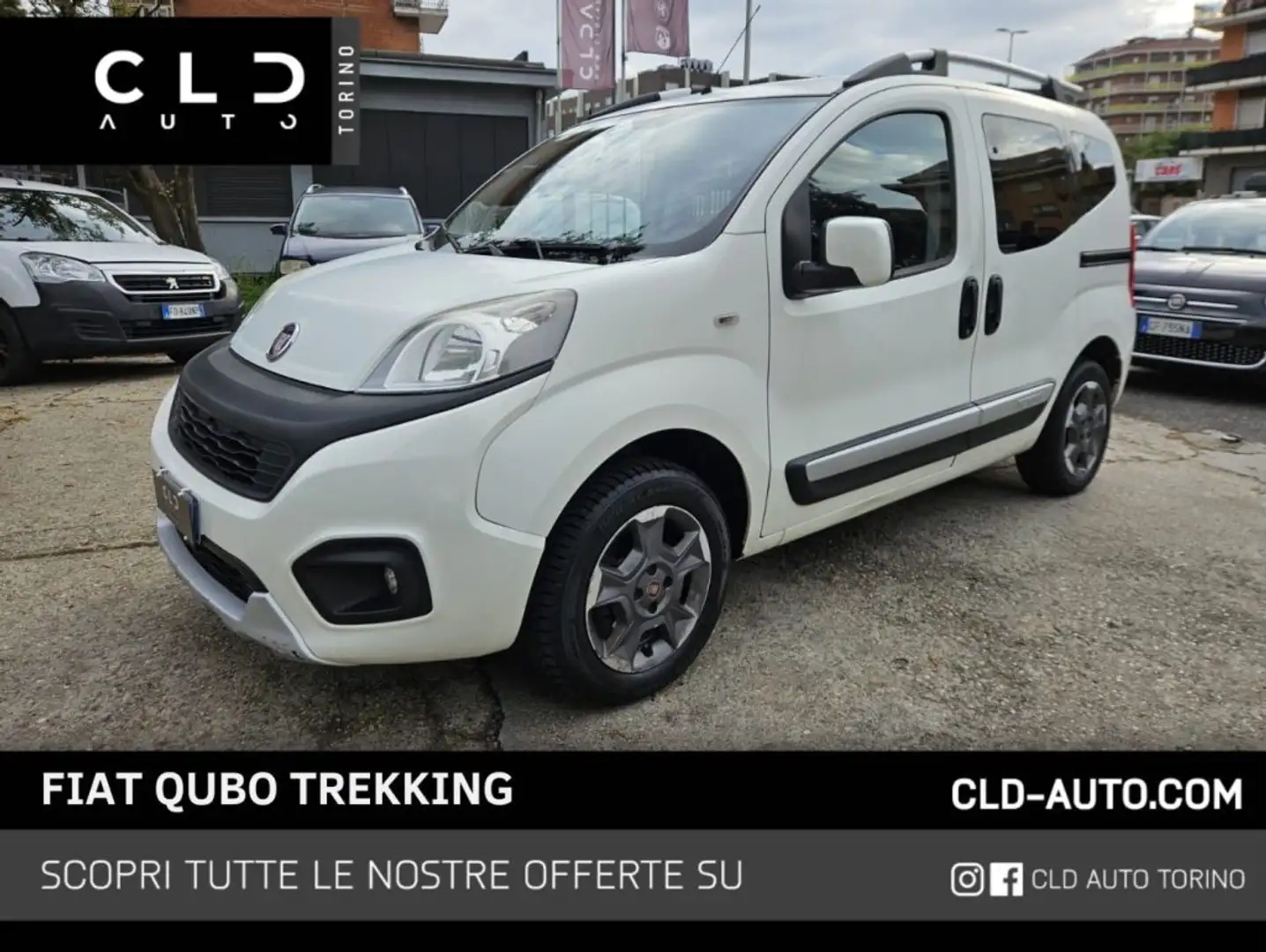 Fiat Qubo 1.3 MJT 80 CV Trekking Bianco - 1