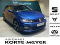 Volkswagen Polo VI Highline 1.0TSI DSG+ ACC+Navi Blau - thumbnail 1
