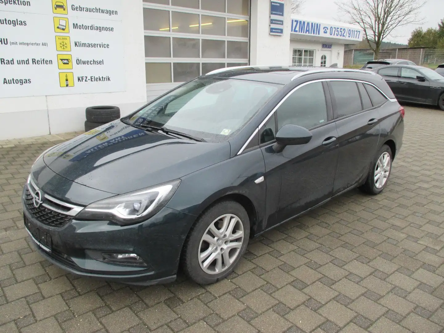 Opel Astra K Sports Tourer Innovation, Leder, Navi Zielony - 2