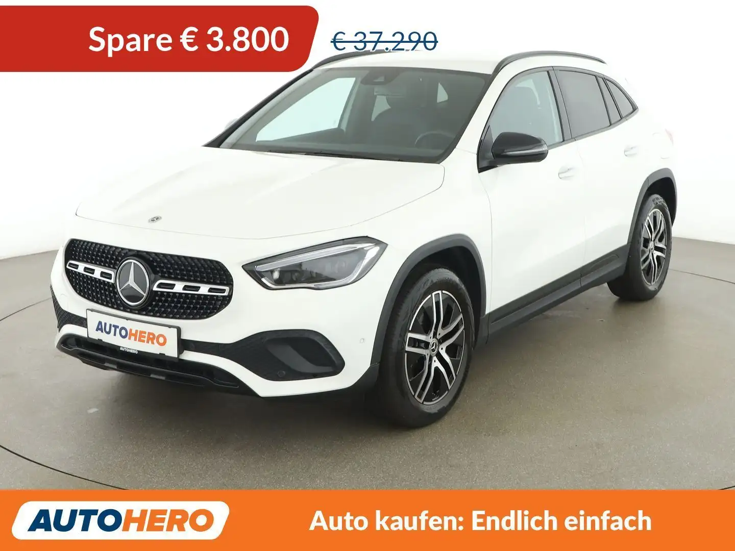 Mercedes-Benz GLA 200 GLA 200 d 4Matic Progressive Aut. *SPUR*TOT*CAM* Weiß - 1
