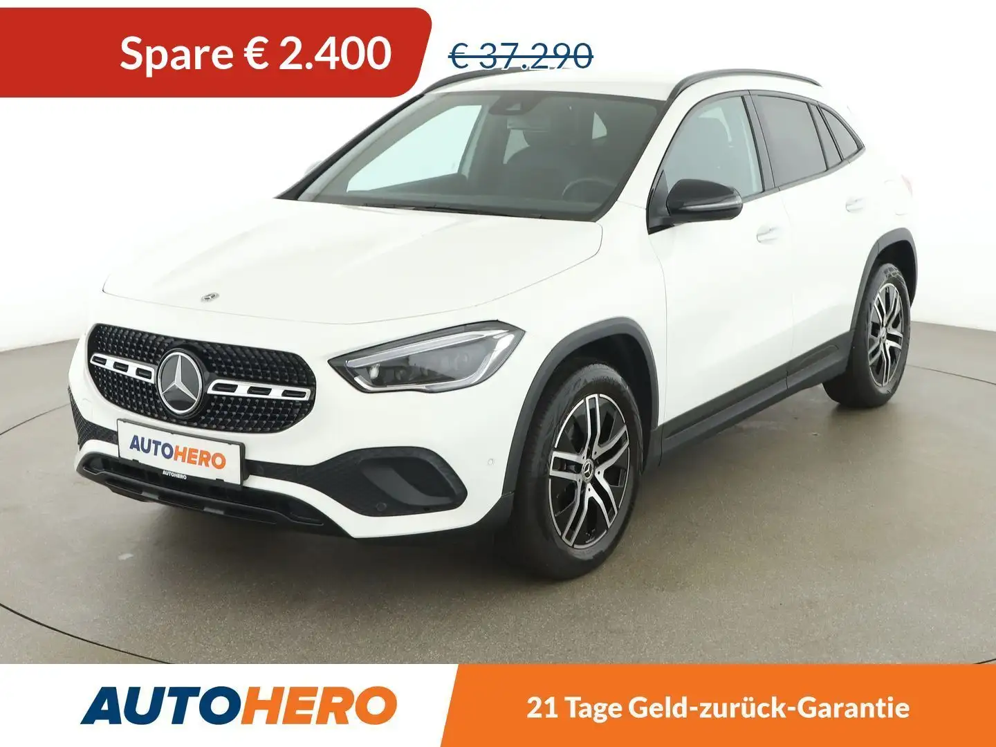 Mercedes-Benz GLA 200 GLA 200 d 4Matic Progressive Aut. *SPUR*TOT*CAM* Weiß - 1