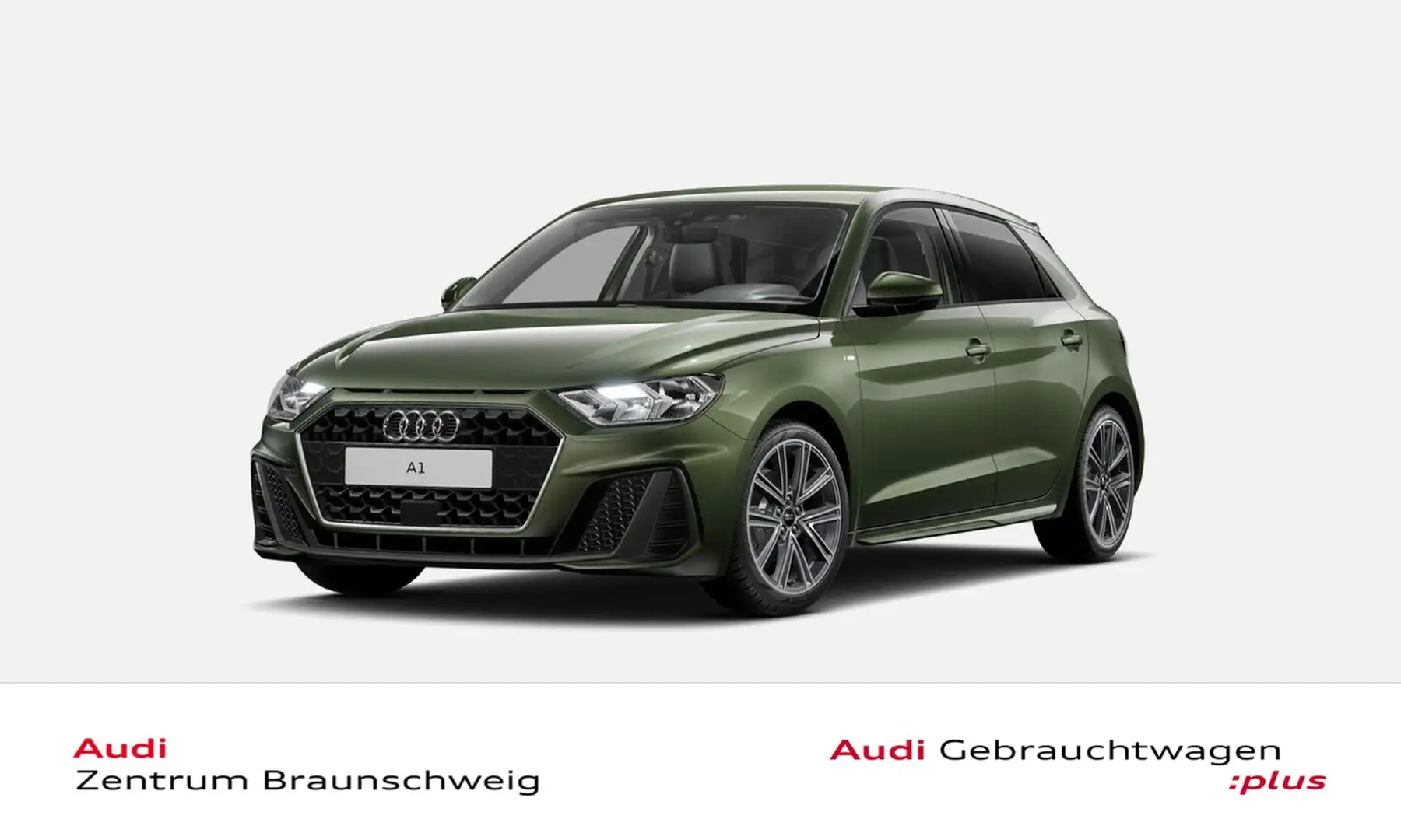 Audi A1 Sportback S-line 30 TFSI S-tronic SHZ+PDC H+KLIMA Grün - 1