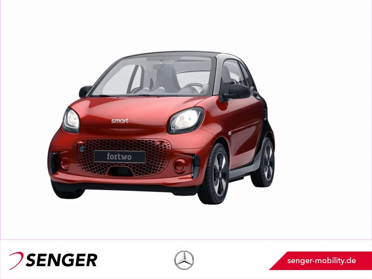 smart forTwo EQ ForTwo Passion 22kW-Bordlader Panorama Kamera Rot - 1