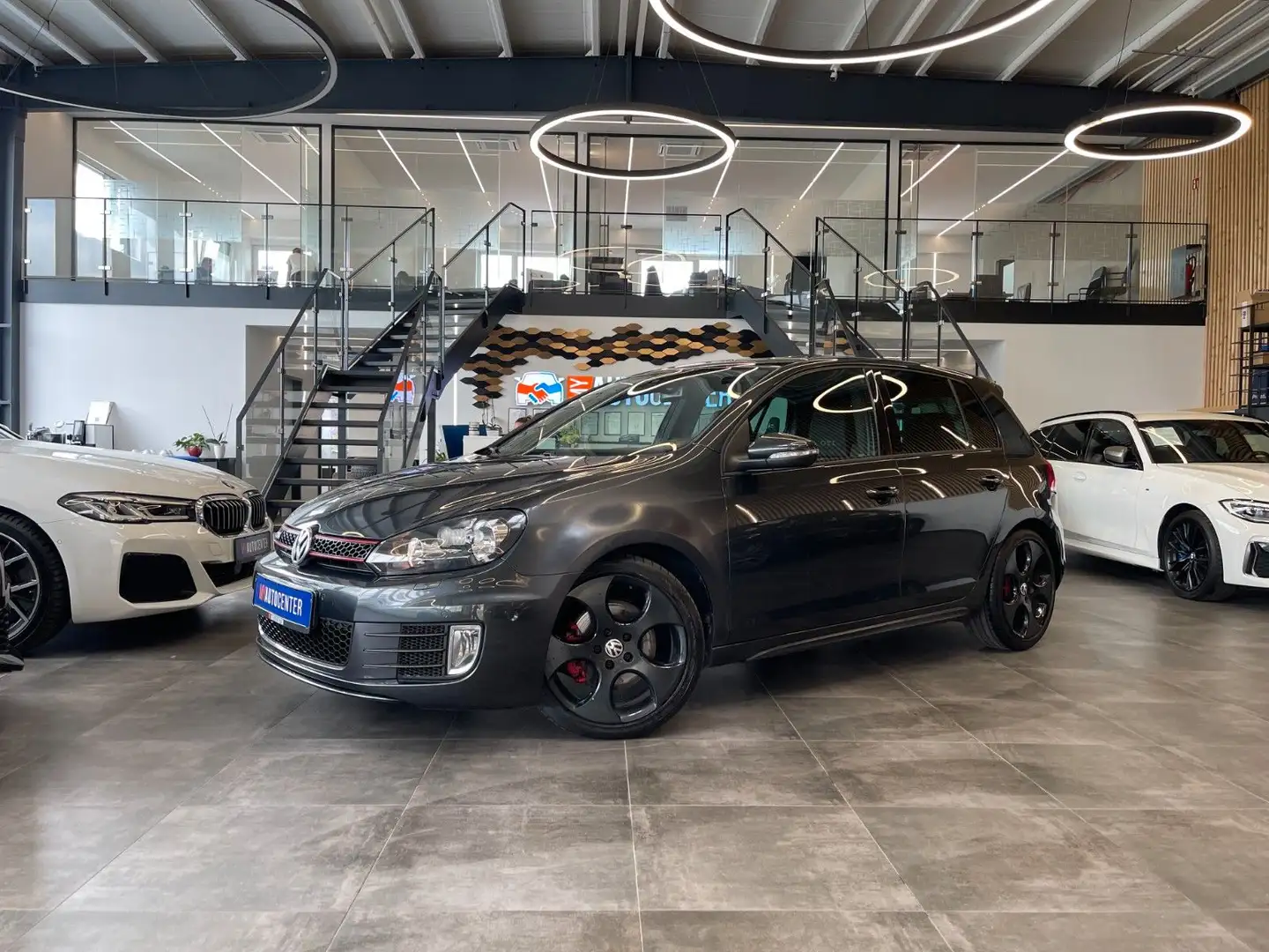 Volkswagen Golf VI GTI *TEMPOMAT*KLIMA*PDC*SZHZ*SPORTSITZE* Gris - 1