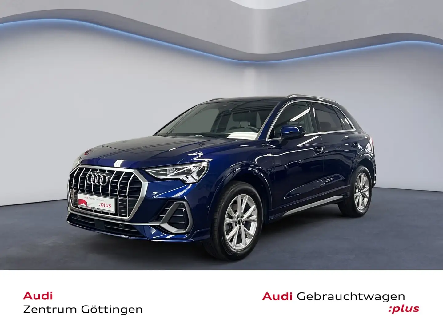 Audi Q3 S line 35 TFSI S tr. +LED+SOUND+PARKASSISTENT Blau - 1