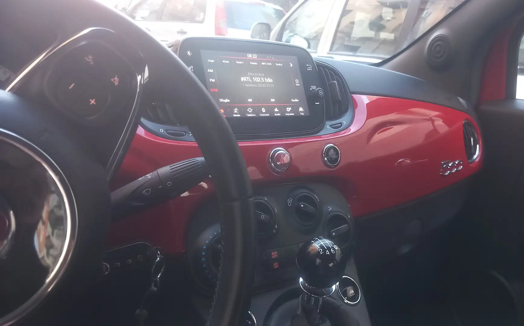 Fiat 500 500 1.0 hybrid Connect 70cv Rosso - 1