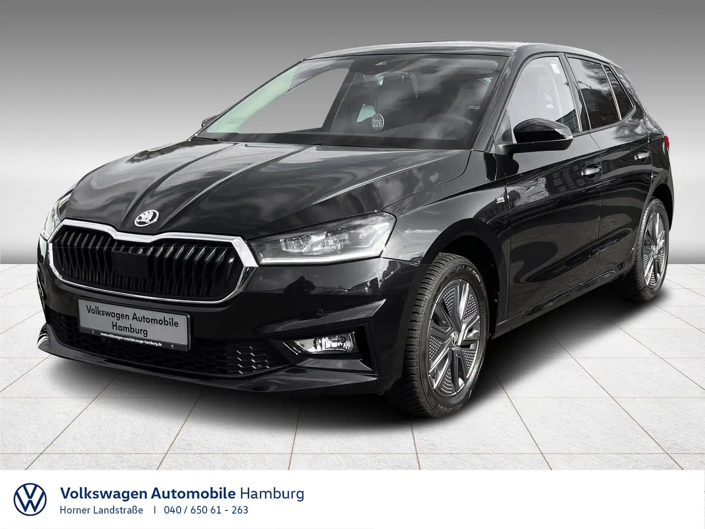 Skoda Fabia 1.0 TSI DSG Drive Kamera Klima LED Schwarz - 1