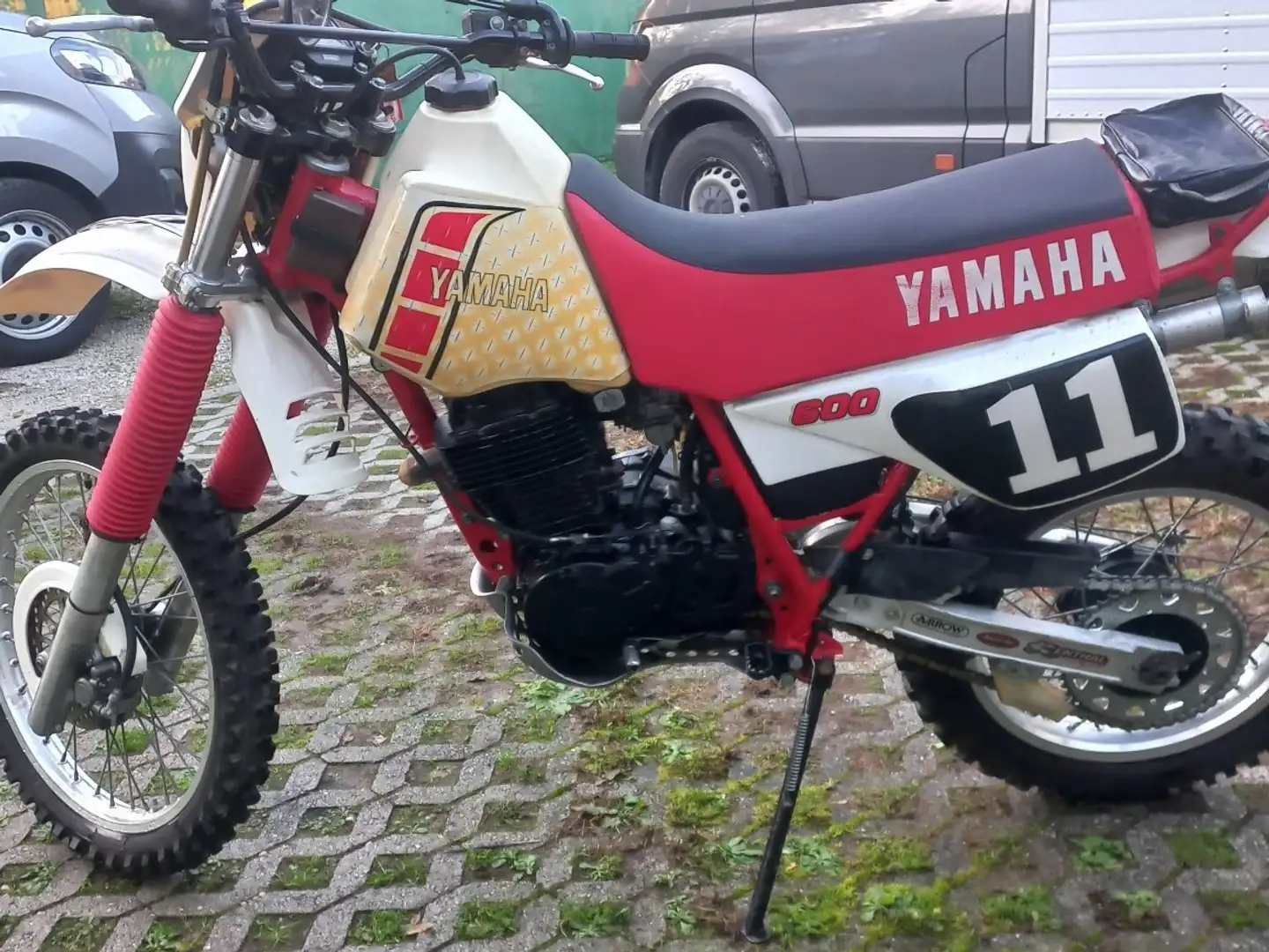 Yamaha TT 600 Červená - 2