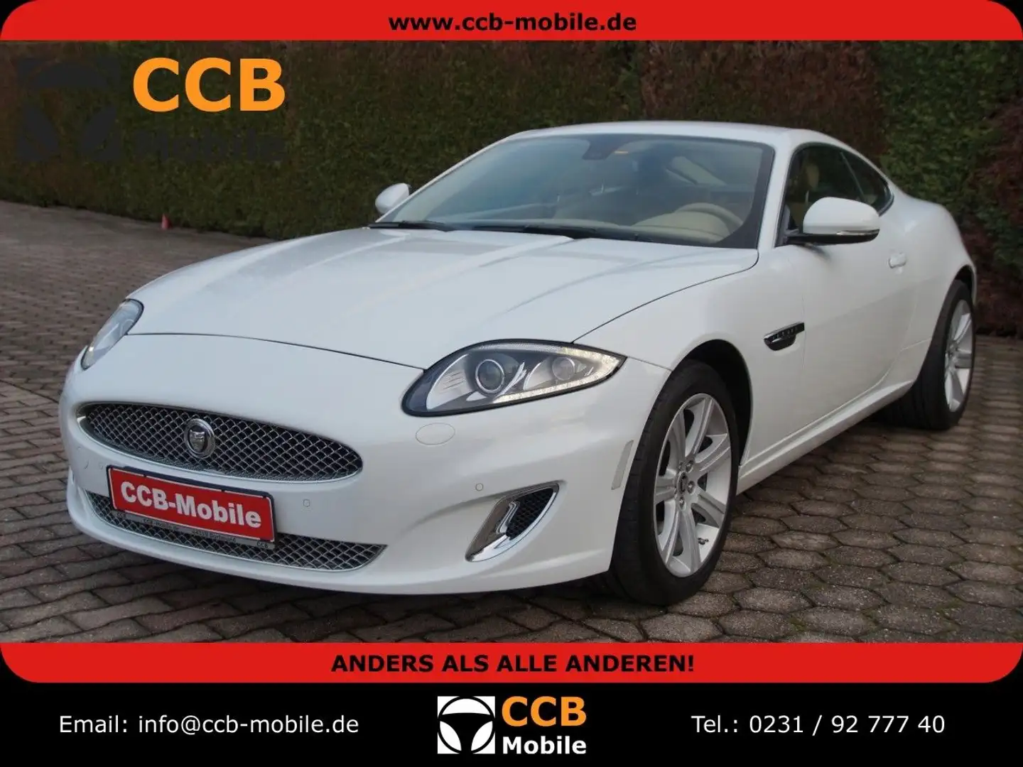 Jaguar XK Coupe /  5.0 V8*3HD*NEUWERTIGER ZUST Biały - 2