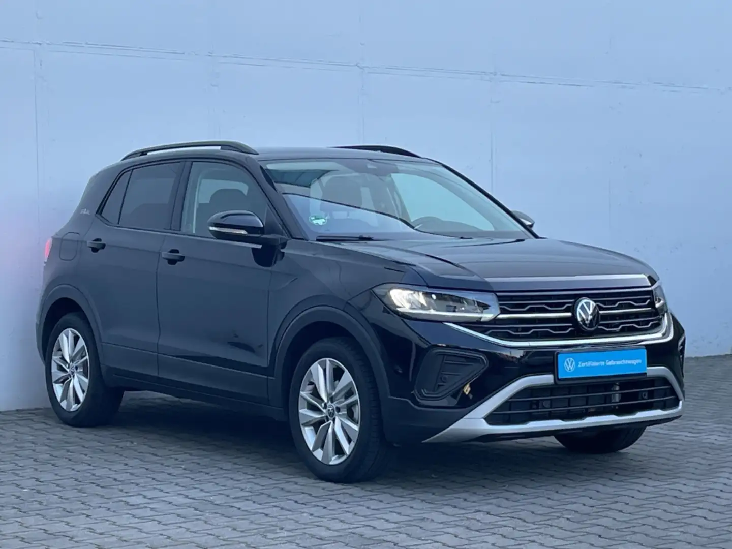 Volkswagen T-Cross 1.0 TSI DSG Goal AHK/Kamera/Navi/ACC/LED/App-Conne Schwarz - 2