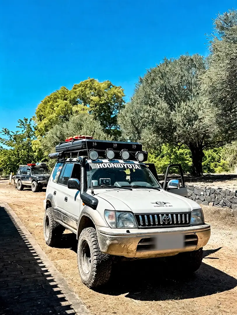 Toyota Land Cruiser Prado Kzj95 Weiß - 1