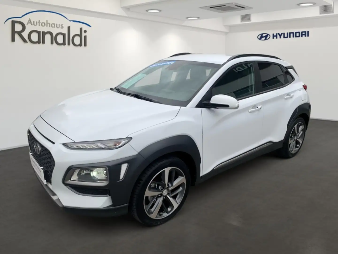 Hyundai KONA Premium 2WD 1.0 T-GDI++VOLLAUSSTATTUNG! Weiß - 1