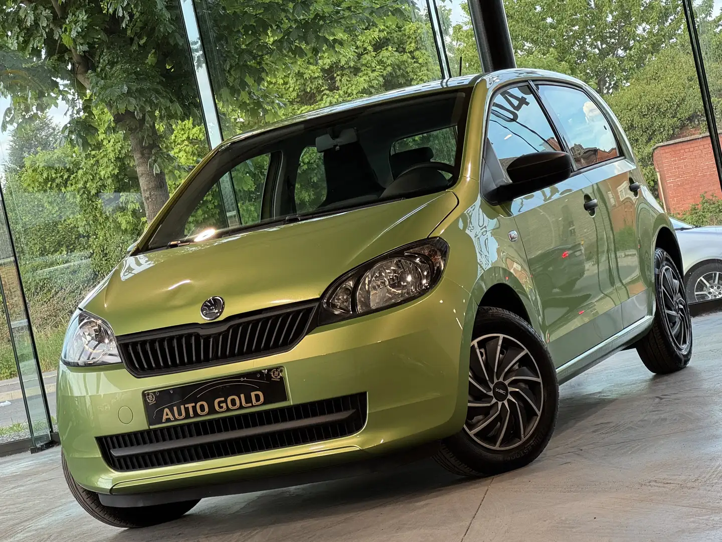 Skoda Citigo 1.0i/1PROPRIETAIRE/CARNET SKODA/ETAT NEUF!!!! Vert - 1