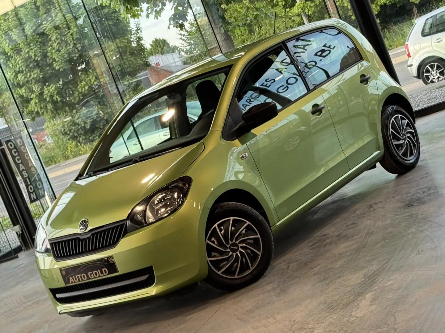 Skoda Citigo 1.0i/1PROPRIETAIRE/CARNET SKODA/ETAT NEUF!!!! Vert - 2