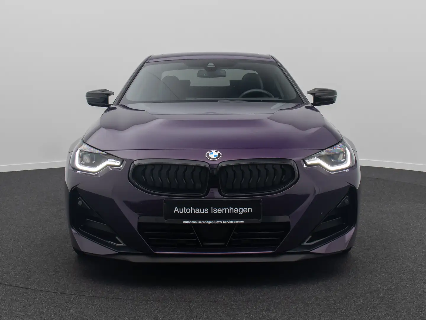BMW 240 Coupé Kamera Alarm DAB HiFi Glasdach Mauve - 2
