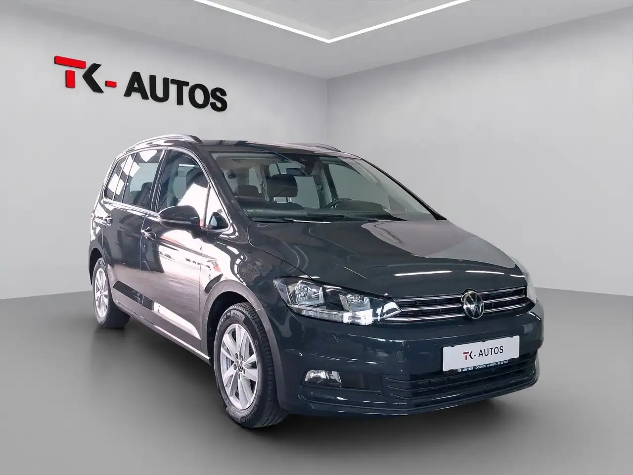Volkswagen Touran 2.0 TDI Comf,1.Hand,Navi,ACC,AHK,7-Sitzer, миниатюра 3