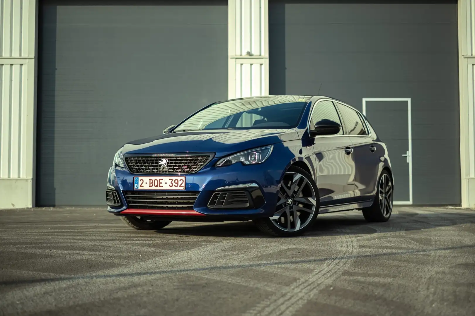 Peugeot 308 1.6 GTi Denon toit panoramique Bleu - 1