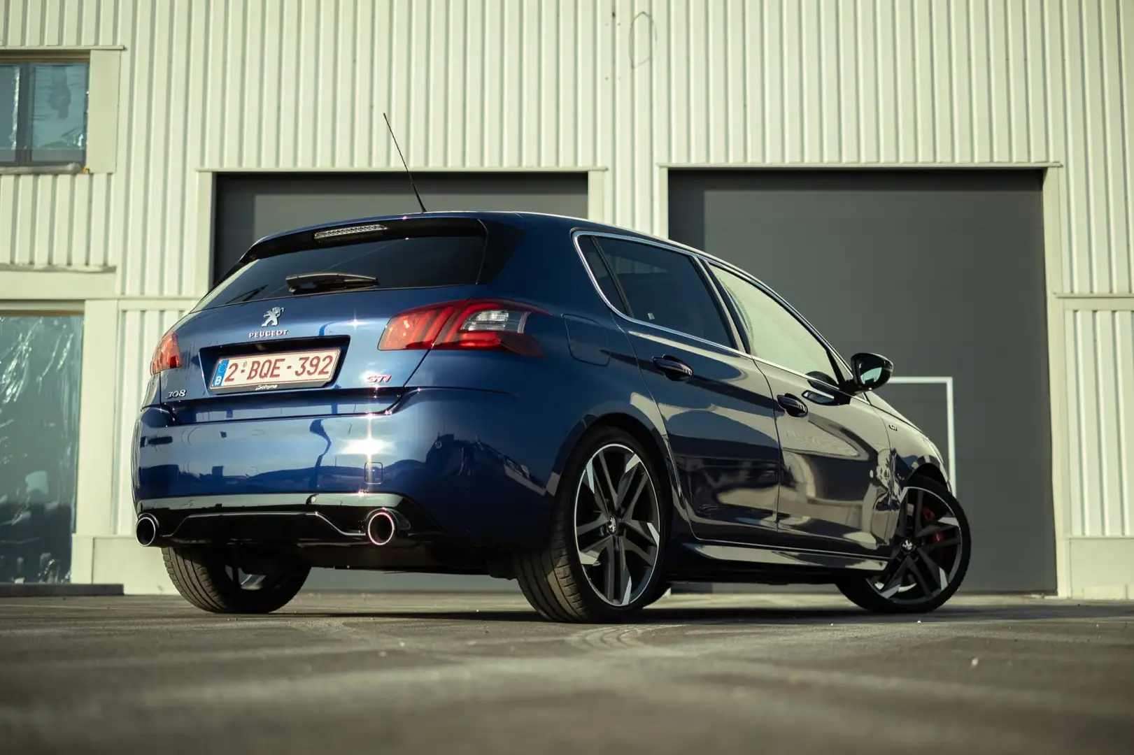 Peugeot 308 1.6 GTi Denon toit panoramique Blauw - 2