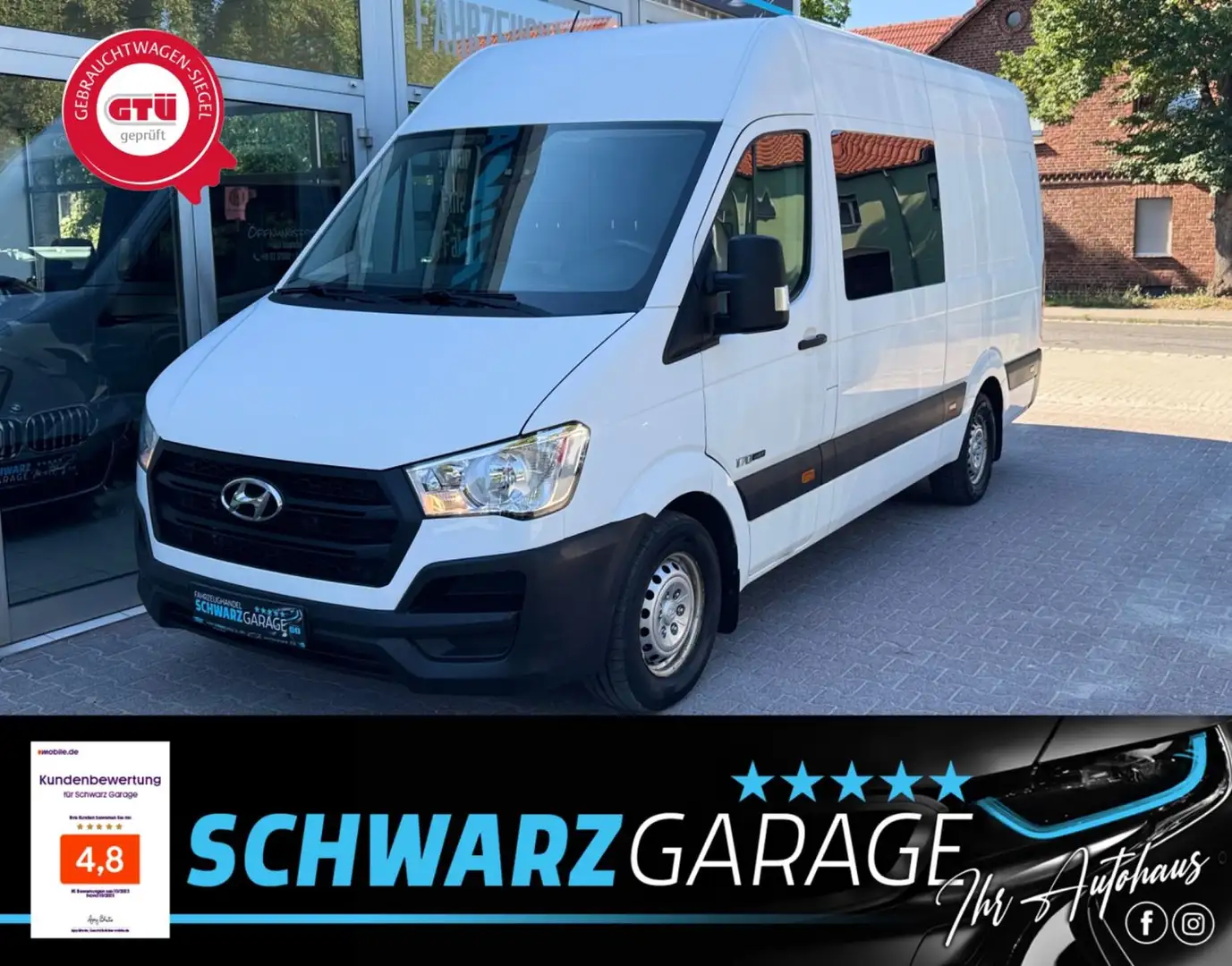 Hyundai H 350 Kasten L2H2 Eco*KLIMA*KAMERA* Weiß - 1