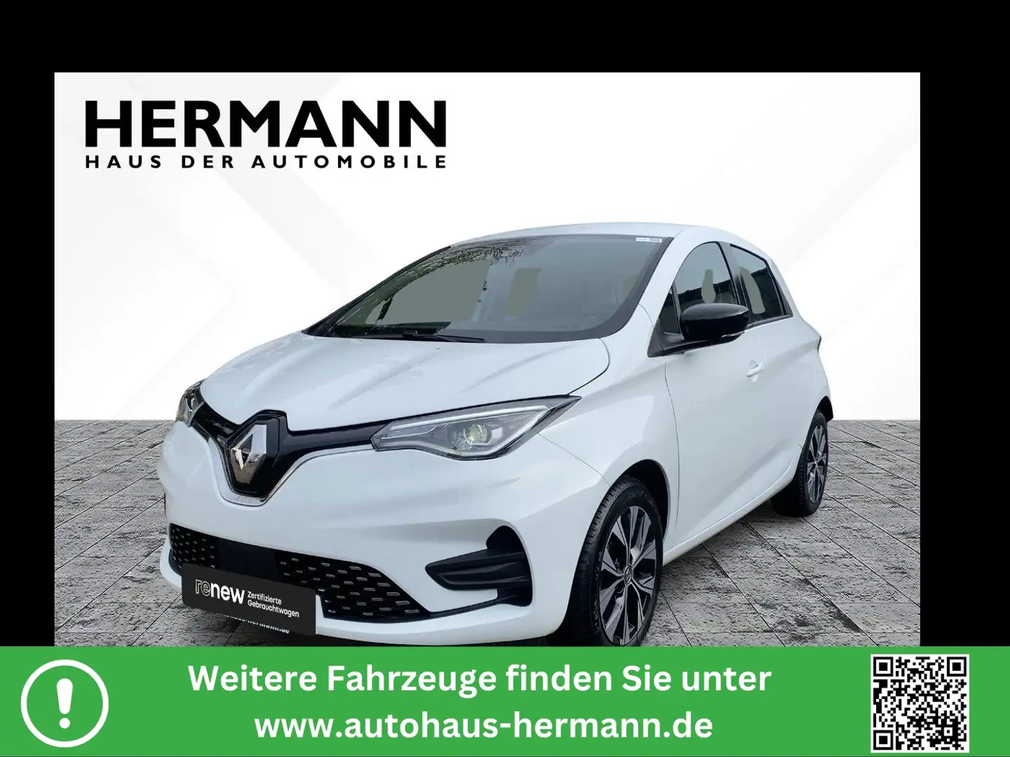 Renault ZOE R110 (Kauf-Batterie) Evolution *Navi*CarPlay* Weiß - 1