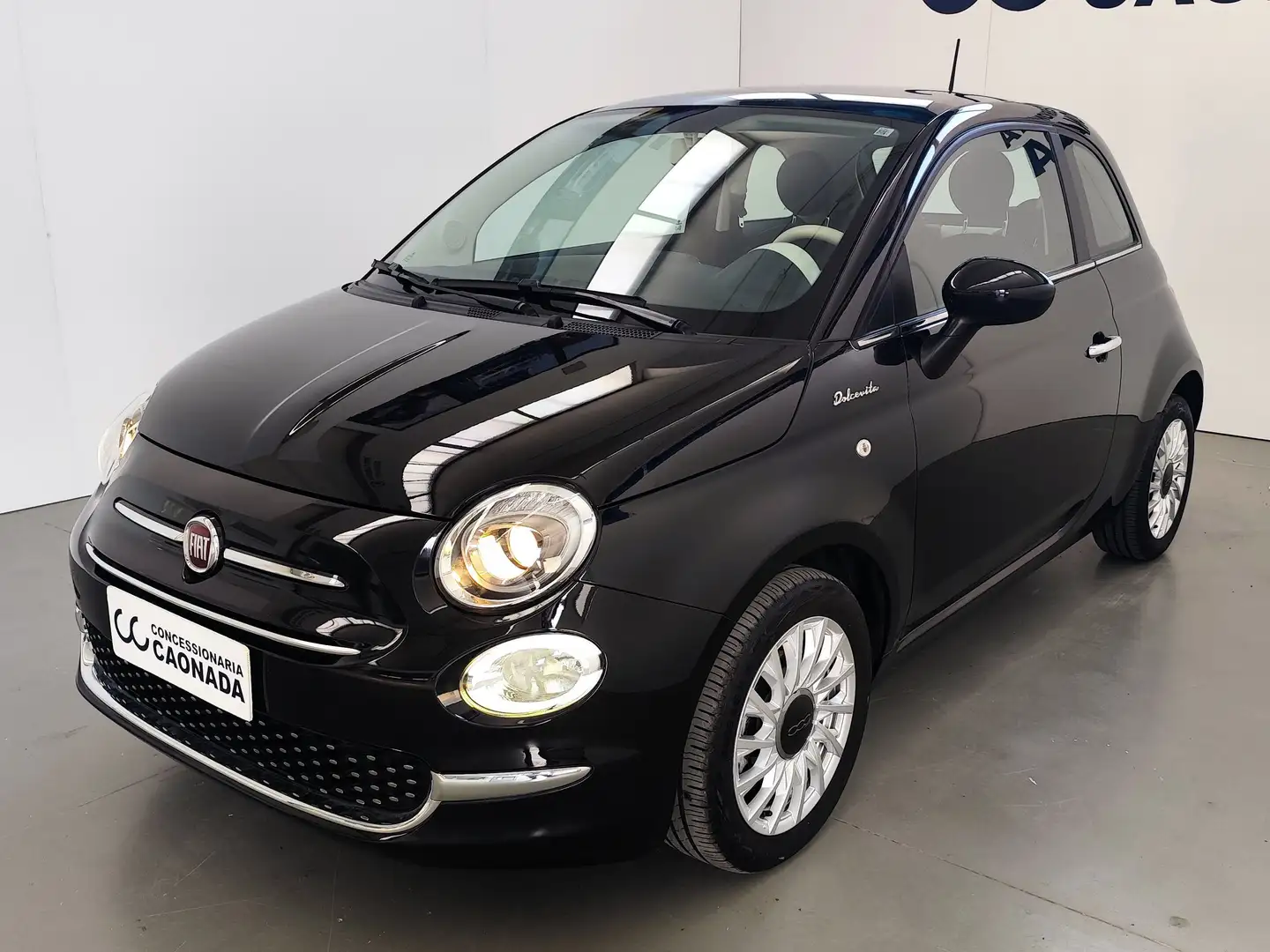 Fiat 500 500 1.0 hybrid Dolcevita 70cv Noir - 1