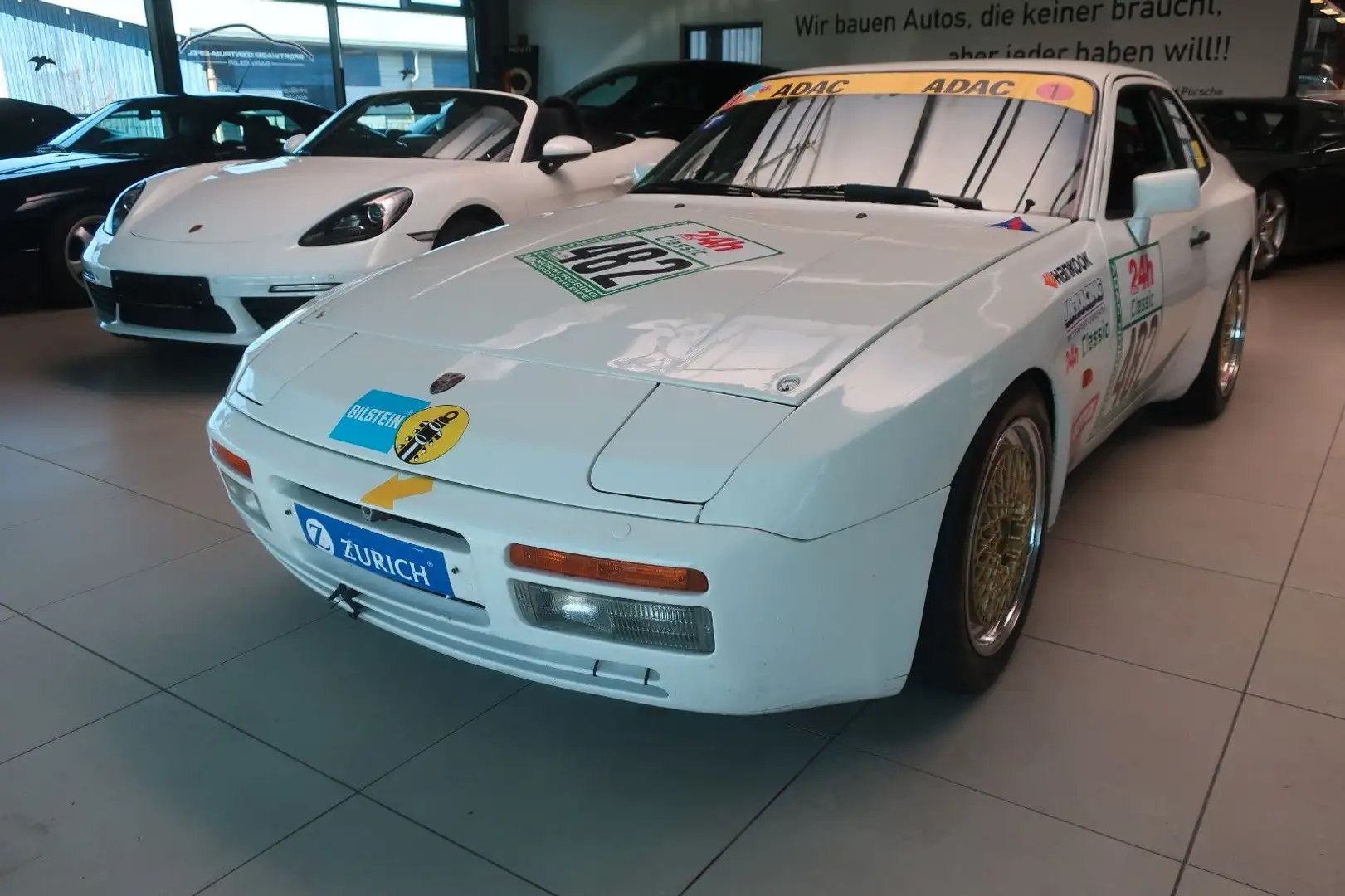 Porsche 944 Turbo Cup / Straßenzulassung Weiß - 1