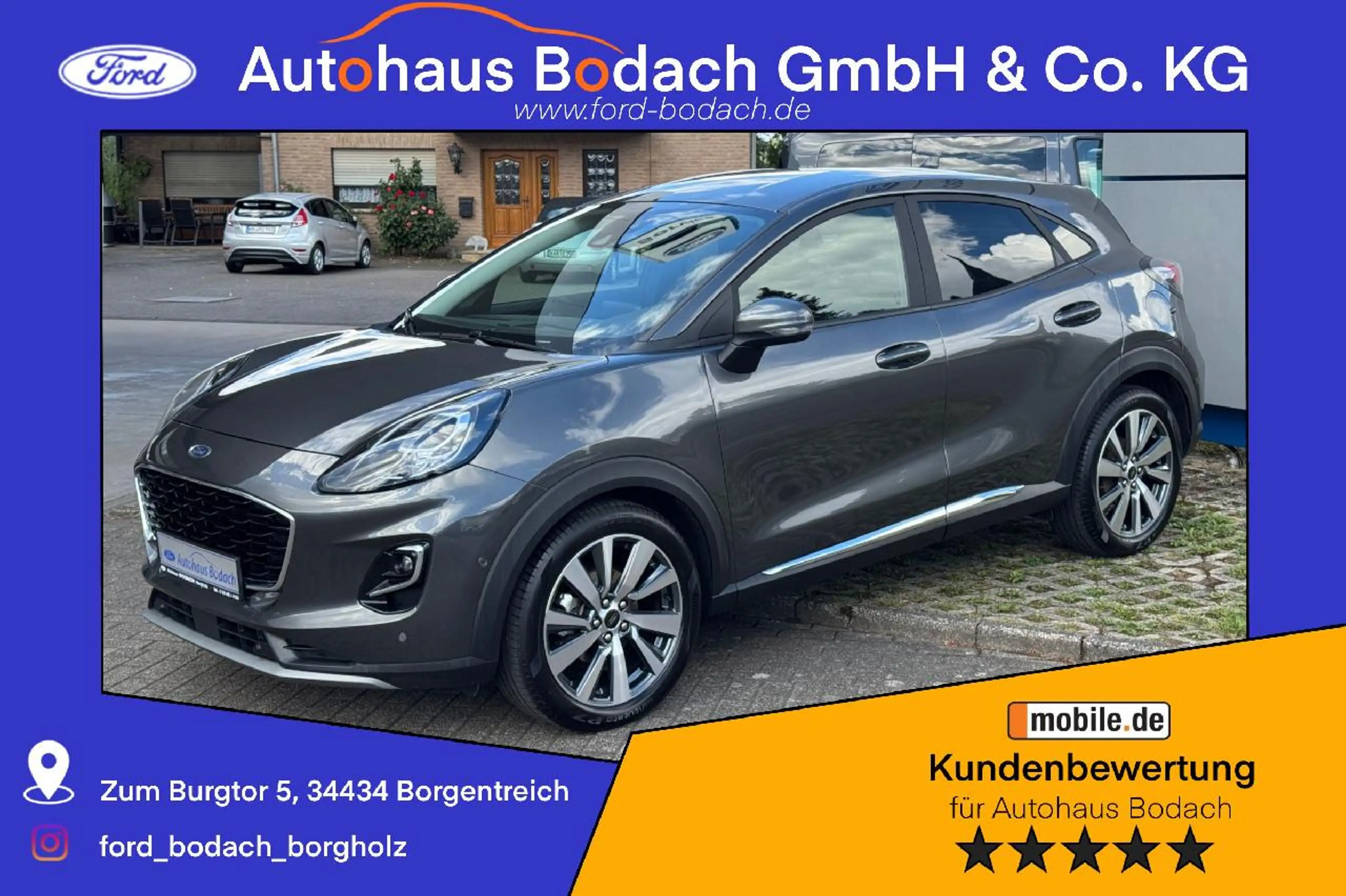 Ford Puma Titanium X 1.0 125PS Autom. WiPa|PDC|Kamera|LED