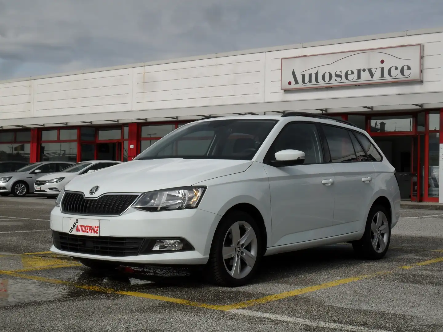 Skoda Fabia Wagon 1.4tdi Executive Bianco - 1