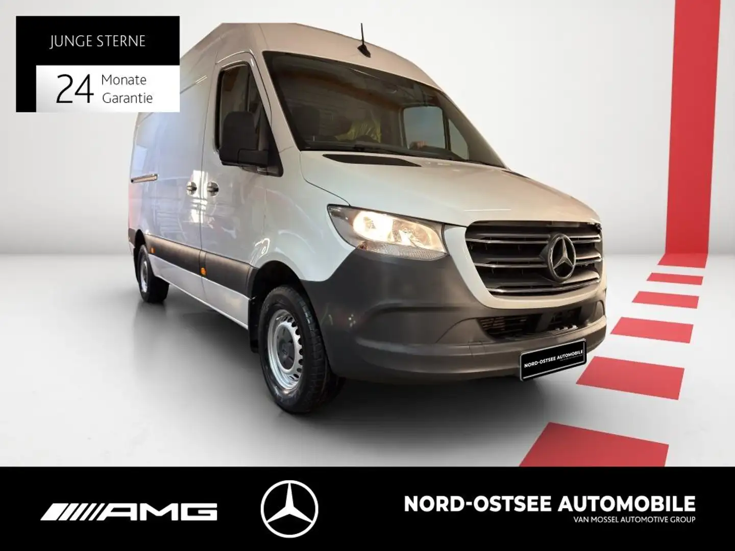 Mercedes-Benz Sprinter 316 L2H2 AHK STANDHZG NAVI DAB Blanc - 2