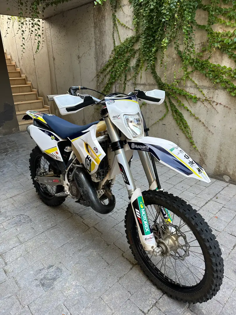 Husqvarna TE 125 modelo 2015 Blanc - 1