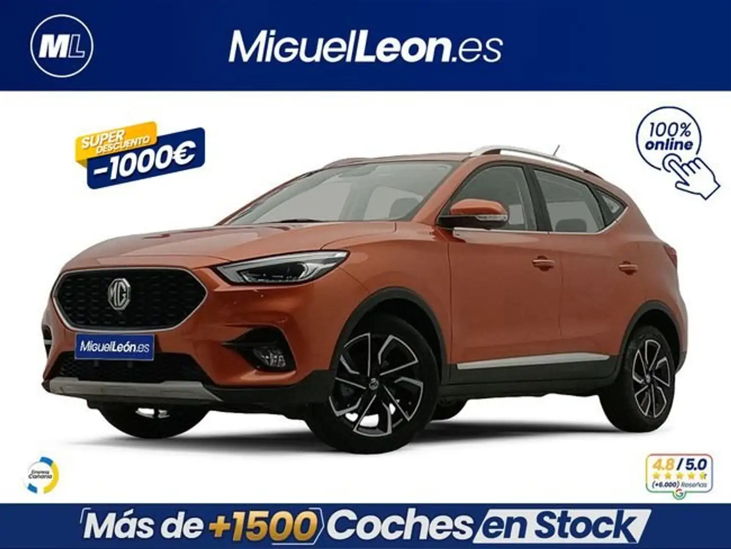 MG ZS 1.5 Luxury Naranja - 1