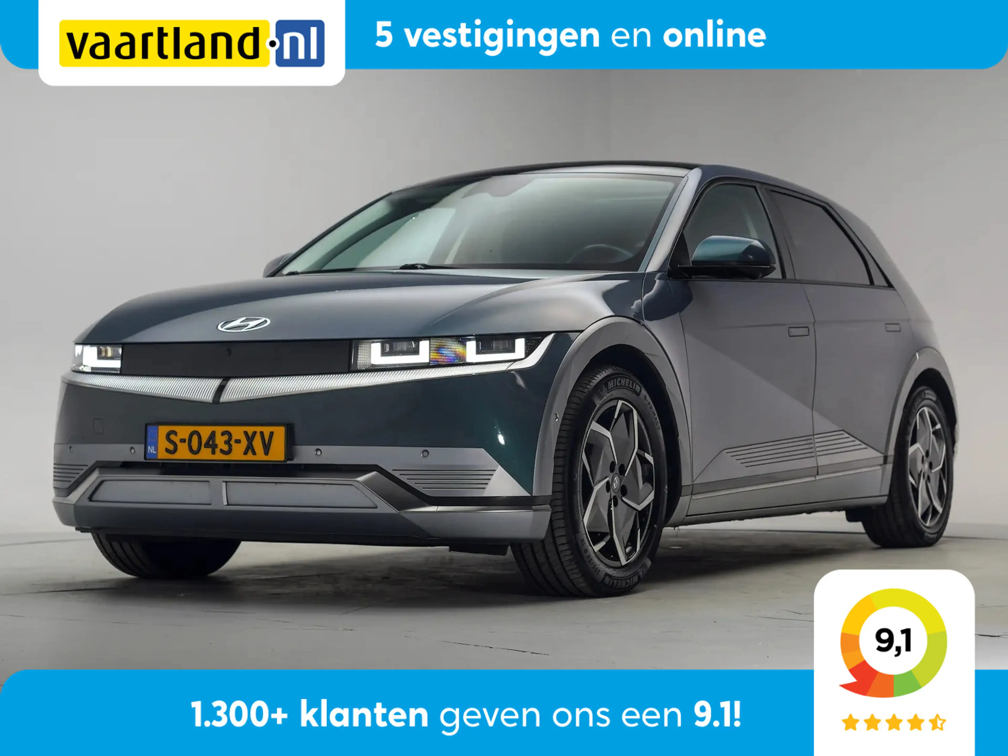Hyundai IONIQ 5 Lounge AWD 325pk 77kWh [ Leder Trekhaak Head-up Bo