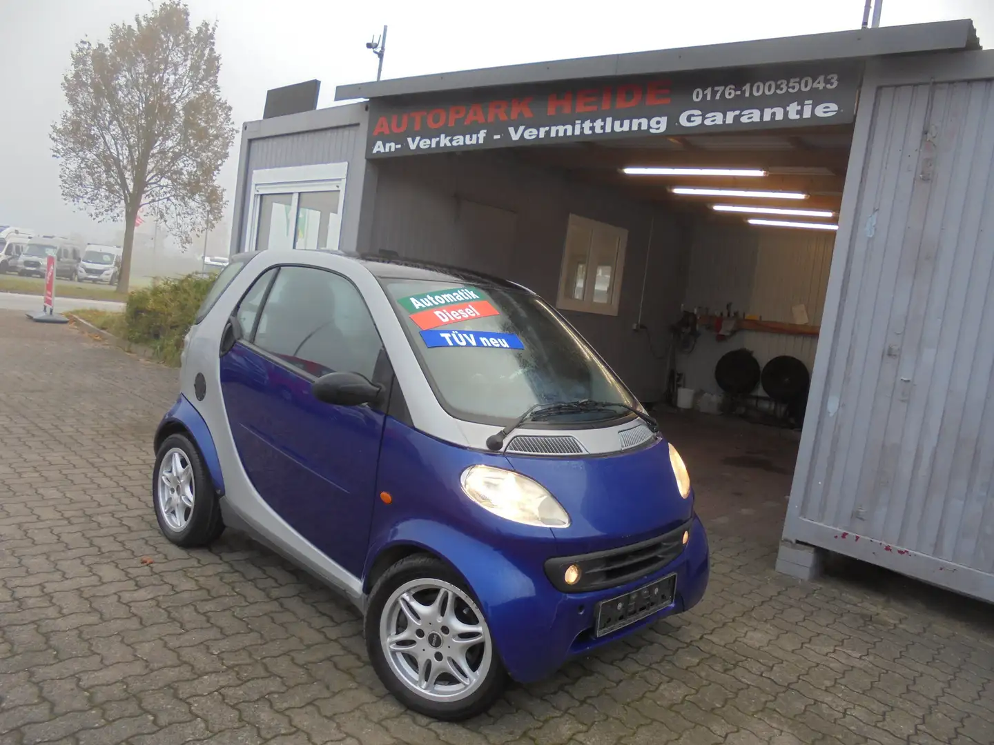 smart city-coupé/city-cabrio SMART CDI*AUTOMATIK*TÜV NEU Albastru - 1